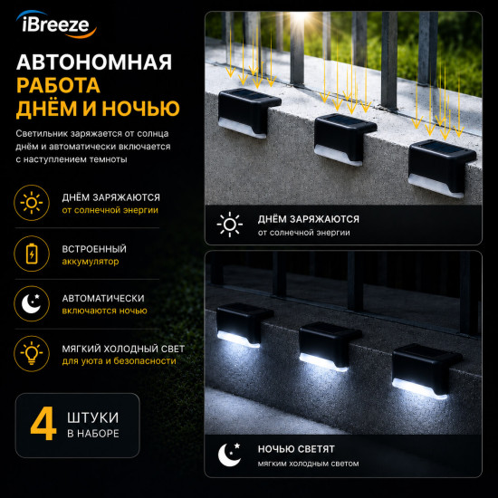 Уличный светильник на забор LED-S4