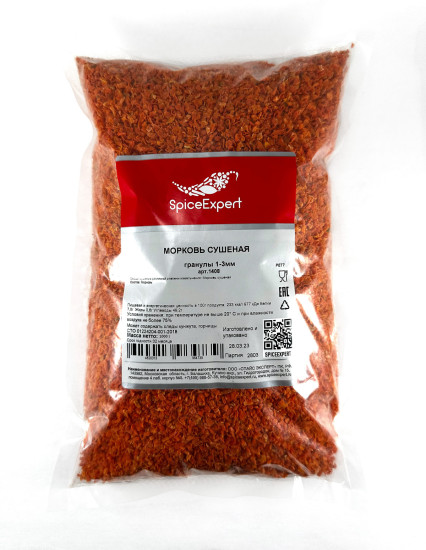 Морковь сушеная