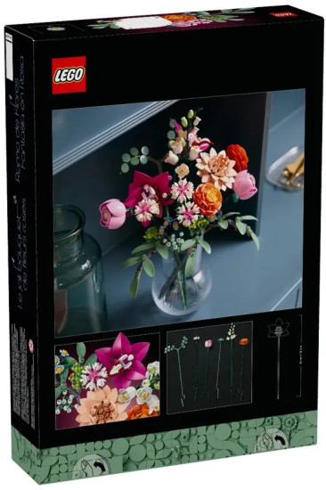 LEGO: Красивый букет розовых цветов Botanicals 10342