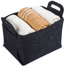 Корзина из войлока - Фото 1