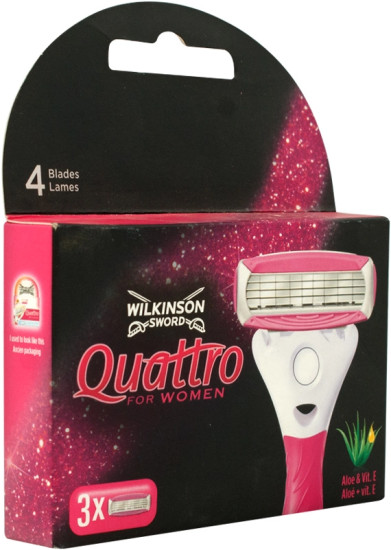 Набор сменных кассет «Quattro For Women»