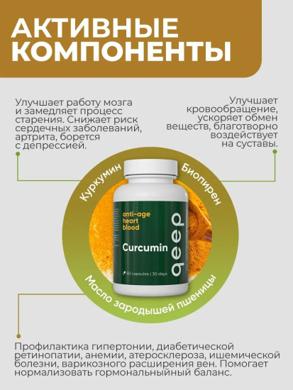Капсулы «Куркумин»