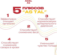 As Tal дополнительное питание Астал с пищевыми волокнами 55 г - Фото 5
