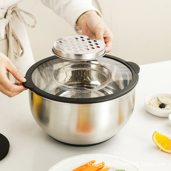 Миска набор с крышками