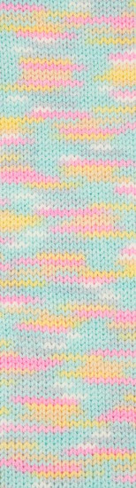 Пряжа для вязания «Happy Baby New Multi Colors», цвет 52992 секционный