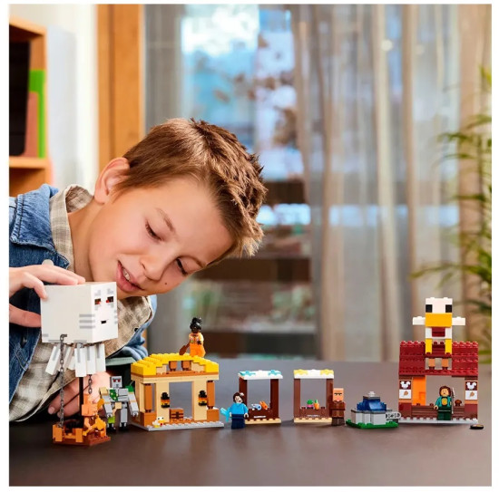 LEGO Атака на деревню Гаст-Барбол Minecraft 21273