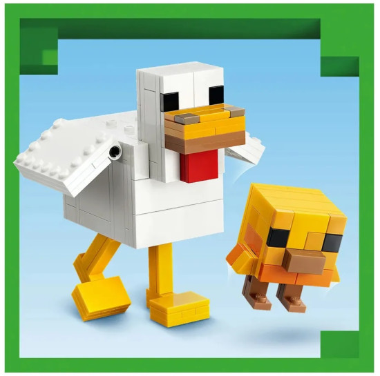 Lego Minecraft 21582 Куриный жокей
