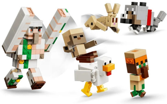 Lego Minecraft 21592 Куриный наездник: атака в пустыне