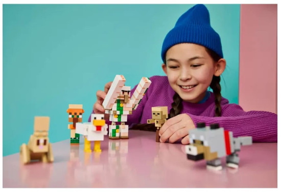 Lego Minecraft 21592 Куриный наездник: атака в пустыне