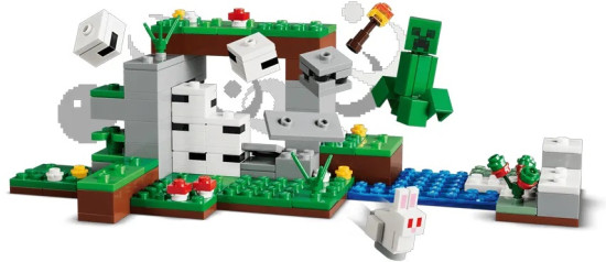 Lego Minecraft 21593 Приключение в первую ночь