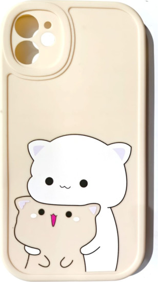 Чехол для iPhone 11 рисунок кот