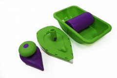 Кисть-плашка для покраски «Маляр» - Фото 3