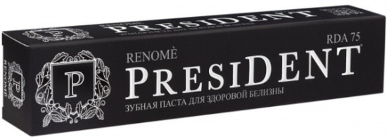 Зубная паста Renome здоровая белизна