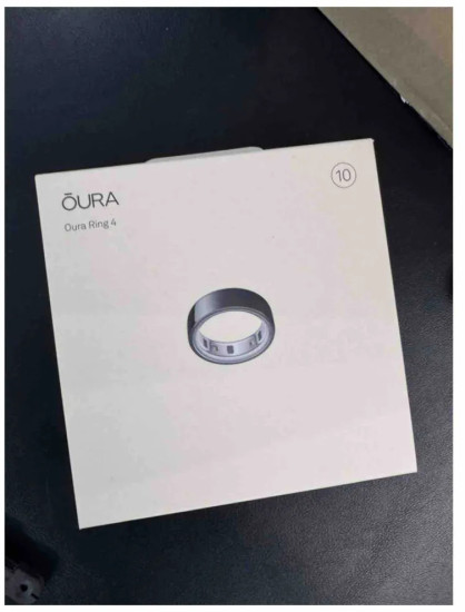 Смарт-кольцо Oura Ring 4 черный