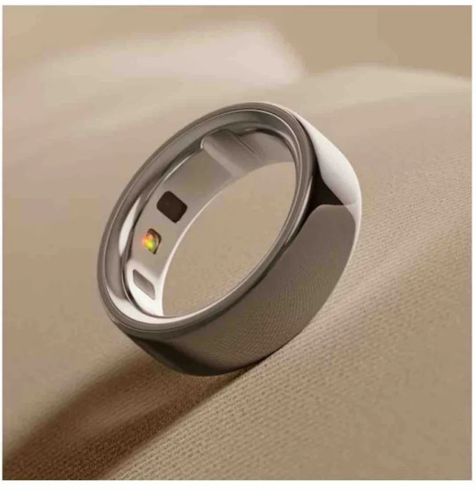 Oura Ring 4 Brushed Silver умное смарт-кольцо