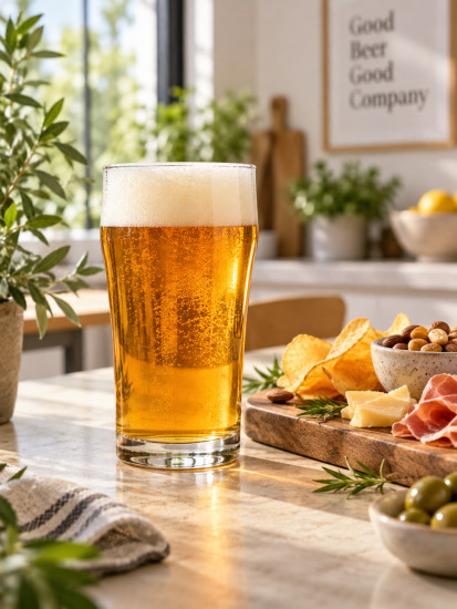 Стакан для пива Пейл-Эль стеклянный