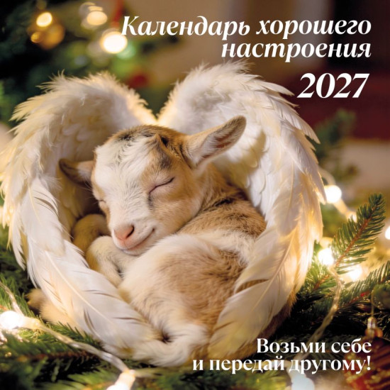 Календарь настенный на 2027 год «Календарь хорошего настроения»