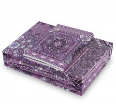 Комплект постельного белья «Баллада» (евро, бязь, 2 наволочки 70х70), цвет сиреневый - Фото 2