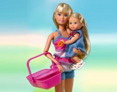 Кукла Штеффи и Еви на пикнике - Фото 4