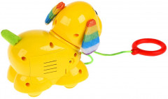 Игрушка-каталка обучающая «Собака» - Фото 1