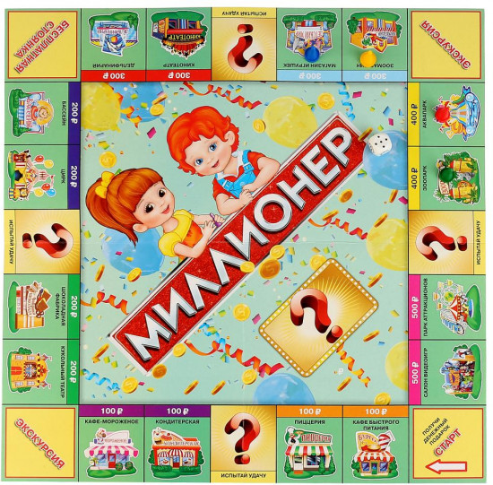 Игра настольная «Миллионер»