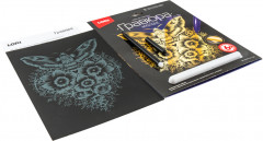 Гравюра с эффектом золота «Бабочка-колибри» - Фото 1