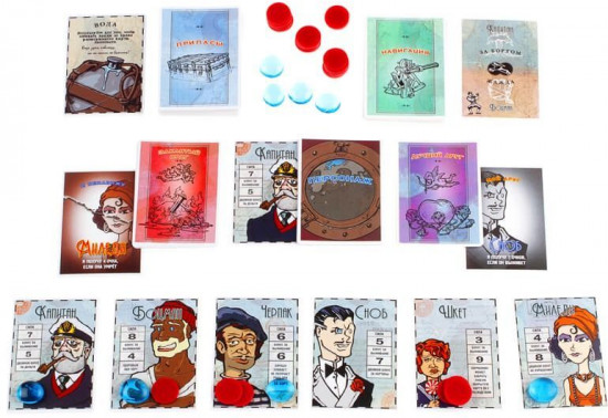 Игра настольная «За бортом»