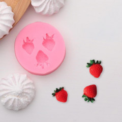 Молд силиконовый «Клубника» - Фото 1