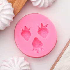 Молд силиконовый «Клубника» - Фото 2