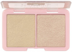 Палетка хайлайтеров «Gloire d’amour», оттенок 02 Персиковый - Фото 1