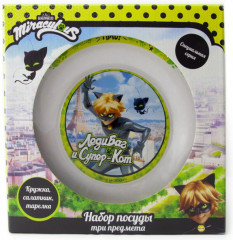 Набор посуды «Леди Баг и Супер Кот» - Фото 2