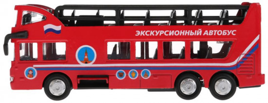 Машина инерционная «Автобус двухэтажный»