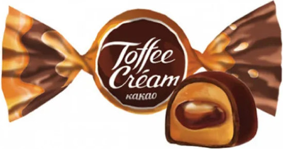 Конфеты «Toffee cream с какао»