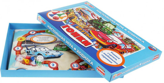 Игра настольная «Крутые тачки»