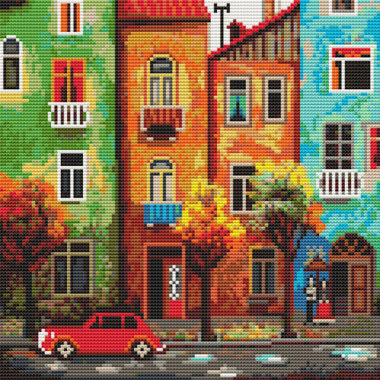 Мозаика алмазная «Городской мотив»