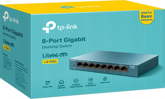 Коммутатор TP-Link LS108G