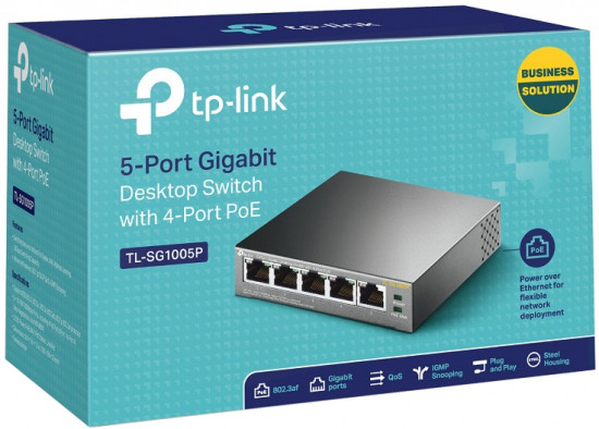 Коммутатор TP-Link TL-SG1005P