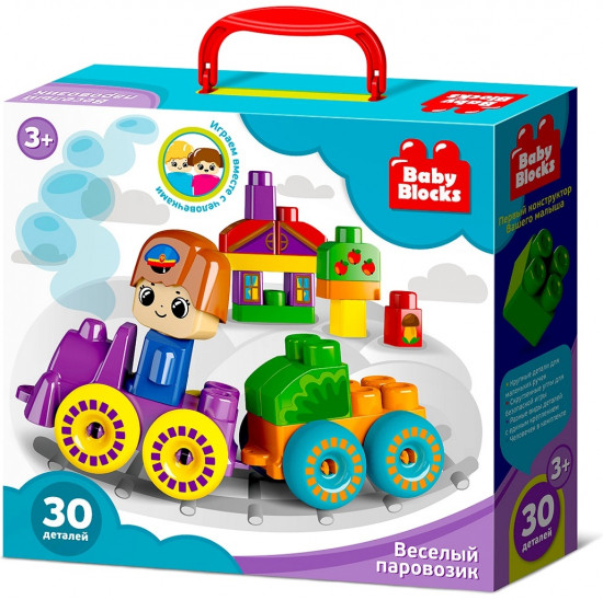 Конструктор «Веселый паровозик»