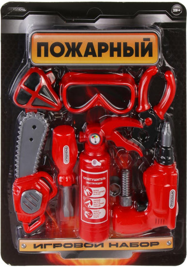 Набор игровой «Профессии мини. Пожарный»