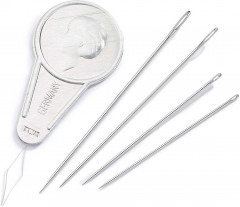 Набор игл для шитья и штопки с нитевдевателем - Фото 1