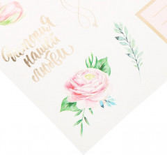 Наклейки для скрапбукинга «Букет невесты» - Фото 2