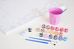 Картина для рисования по номерам «Парк в Париже» - Фото 1