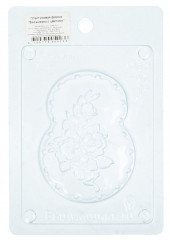 Форма для мыла «Восьмёрка с цветами» - Фото 1