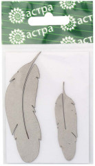 Набор декоративных элементов «Перья» - Фото 1