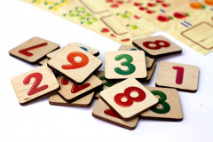 Лото деревянное «Моя первая арифметика» - Фото 2