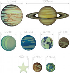 Набор для опытов «Светящиеся планеты и звезды» - Фото 4