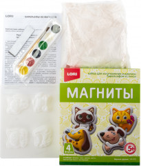Набор для изготовления магнитов из гипса «Верные друзья» - Фото 2