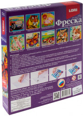Фреска-картина из песка «Пёстрая бабочка» - Фото 3