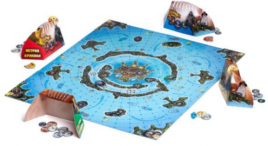 Игра настольная «Остров дракона»