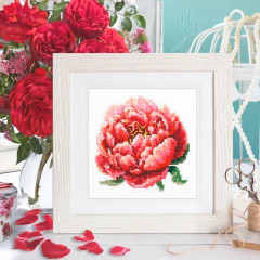 Набор для вышивания «Красный пион» - Фото 2